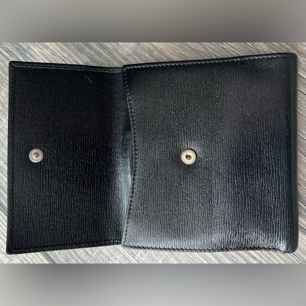 Gucci Black Interlocking G Logo Wallet. - Picture 6 of 13